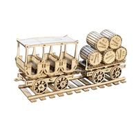 3D Puzzle Puzzle Di Legno 3D Kit Di Modellini Legno Da Costruire Adulti Carro Di Vino Tinto Regali Originali Per Uomini