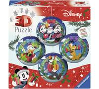 3D Puzzleball Disney Set di palline di Natale