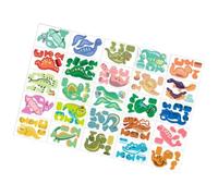 3D Puzzles For Kids, DIY Creative Paper Assembly, 25 Piece Jigsaw Puzzle Set, Educational Classroom Craft Toy, Fun Family Travel Activity, Suitable for Boys Girls Students Road Trips School