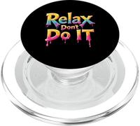 3D Relax Don't Do It Ispirato Retro anni '80 As Don't Do PopSockets PopGrip per MagSafe