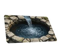 3D Rugs Optical Illusion - Home Decor, Trap Optical Illusion Bottomless Non-Slip Doormat | Indoor/Outdoor for Door Entrance Bathroom Stairs Playroom Living Room or Area Decoration (A,31.49*47.24in)