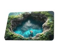 3D Rugs Optical Illusion - Stunning Geometric Floor Mat for Living Room, Bedroom, or Office - Soft Non-Slip Area Rug with Modern 3D Design - Adds a Unique Visual Effect to Your Home Décor (H,60X90CM)