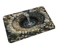 3D Rugs Optical Illusion - Stunning Geometric Floor Mat for Living Room, Bedroom, or Office - Soft Non-Slip Area Rug with Modern 3D Design - Adds a Unique Visual Effect to Your Home Décor (A,80X120CM)