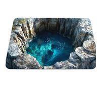 3D Rugs Optical Illusion - Stunning Geometric Floor Mat for Living Room, Bedroom, or Office - Soft Non-Slip Area Rug with Modern 3D Design - Adds a Unique Visual Effect to Your Home Décor (E,80X120CM)