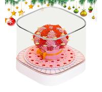 3D Schreibtisch Kalender 2026 - Rosen Memo Block Abreißkalender 3D, Notizblock Schreibtischzubehör, Rose Flower English Kalenders | Geschenk Weihnachten Geburtstag Neujahr Lehrerin Büro Studium