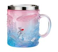 3D Sci-Fi Alien Coffee Cup - Embossed Mug, 200 ml Alien Embossed Coffee Mug, Sci-Fi Collection Beverage Container with Stainless Steel Rim | Cool Cup for Home, Kitchen, Work Break, Party, Display