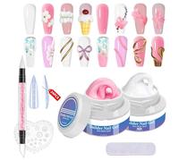 3D Sculpture Gel, Makeup Brush Holder Travel Cosmetic Bag, 60g Large