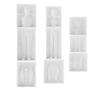 3D Set Sagome di Persone a Forma di Famiglia Stampi per Torta Fondente Pasticceria Fai-da-Te Decorazione Stampo Stampo Bakeware