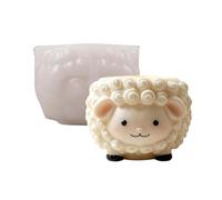 3D Sheep Silicone Mould, Cute Animal Candle Moulds For Candle Making, Sheep Mould For Handmade Gift Home Decoration