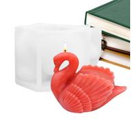 3D Silicone Swan Molds For DIY Chocolate Candy Aromatherapy Candle Crafts