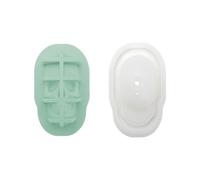 3D Skull Head Shape Ice Cubes Mold Flexible Silicone Lattices Crafting for Daily Use Round Ball Maker Food Grade Silicone Mold