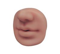 3D Sorridente Labbro Pratica Della Pelle Del Silicone Labbro Modello Pratica Stand Per Display Labbro Sorridente Pratica Pelle Per Le Donne