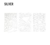 3D Specchio Wall-Sticker Muslim Islamica Decalcomania Acrilico Arte Muraria Casa