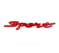 3d Sport Emblema Rosso in plastica ABS con schiuma di colla ueckseite Badge von VMG della Store