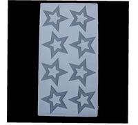 3d Stella Muffa Del Silicone Figura Della Torta Che Decora Gli Attrezzi Bigné Del Cioccolato Decor Stampo Per Muffin Cottura Stencil Pan