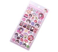 3d Sticker - Japanese Style Decal Sheet Puff, Stickers with Embossed Design Strong Adhesive Craft Decals for Girls Boys, Halloween Scrapbook Classroom | Journal Planner Wrap Party