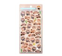 3d Sticker - Japanese Style Decal, Tiny Sticker Set, Scrapbook and Craft Supplies, Decorative Art Stickers for Kids, Classroom, Journal, Phone, Halloween, 7.87x3.74x0.24 Inches