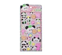 3d Stickers - Cute Panda Butt Stickers Decors, Stickerss For Kids, Animal Notebook Decals For Phone Case Notebook Journal Laptop Craft Scrapbooking Boys Girls, WomenS, Party Favors