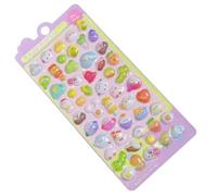 3d Stickers For Kids | Funny Decorative Animal Crafts Adhesive Decalss | Kids Scrapbook Decals Bubble Stickers For Scrapbooking Journaling Crafts Phone | Case Computer Notebook Stationerys