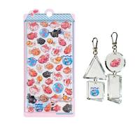 3D Stickers, Japanese Style Computer Decals, Artistic Decorative Labels, Laptop Stickers with Glossy Finish and Vivid Texture, Creative Decoration for Students Designers Scrapbooking Journaling