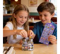 3D Stickers - Waterproof Adhesive, Scrapbooking Decal Stickers with Strong Adhesion, Decorative for Kids Crafts, Colorful Reward for Classroom Birthday Use, Multi- Decals for Wall Phone Laptop