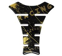 3D Tankpad Moto Racing Design Oro Metallizzato Protezione Serbatoio Adesivo P...