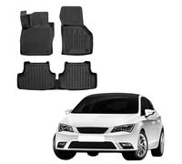 3D Tappeti Tappetini Auto In Gomma Su Misura Per Seat Leon 3 2013-2020 SCOUTT