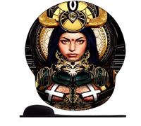 3D Tappetino per mouse Supporto per il polso，Tappetino per Mouse con Base in Gomma Antiscivolo tappetino mouse poggiapolsi mouse ergonomico mouse pad -Regina prepotente