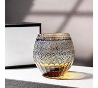 3D Tazze Colazione - Mug Divertenti, Bicchieri Da Whisky Da 300 Ml, Bicchieri Da Liquore In Cristallo Edo Kirikos, Bicchieri Da Whisky Trasparenti Old Fashioned, Bicchieri Da Cocktail Bassi(F)