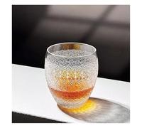3D Tazze Colazione - Mug Divertenti, Bicchieri Da Whisky Da 300 Ml, Bicchieri Da Liquore In Cristallo Edo Kirikos, Bicchieri Da Whisky Trasparenti Old Fashioned, Bicchieri Da Cocktail Bassi(Clear)