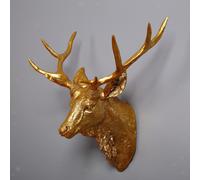 3D Testa di Cervo Corna FAI DA TE Attaccatura di Parete di Arte Statua