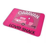 3D The Love Caravan Nomadi Novelty Camping On The Road Zerbino Tappetino Tappeto per l'ingresso della cucina Bagno Tappeti per i piedi - 60x90cm