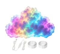 3D Thundercloud Luce LED Musica Multicolore Cambiare Nuvola Luce Notturna USB Atmosfera Lampada Creativa Parete Soffitto Luci per Camera da Letto Sala Giochi Partito