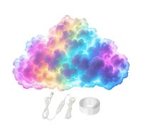 3D Thundercloud Luce LED Musica Multicolore Cambiare Nuvola Luce Notturna USB Atmosfera Lampada Creativa Parete Soffitto Luci per Camera da Letto Sala Giochi Partito