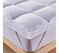 3D Topper 200X200Cm, Coprimaterasso Di Microfiber Extra-Morbido, Antiallergico,