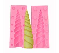 3D unicorn horn eyelash ear Chocolate cake sugar silicone mold (corno)
