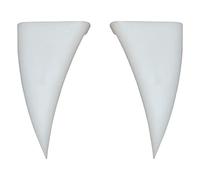 3D Vampire Fangs And Devil Horns Waterproof Car Halloween Decor