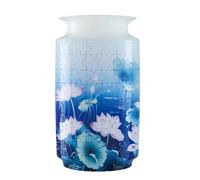 3D Vase Puzzle, Flower Pot Building, Challenging Relaxation Activity, Elegant Display Design, Decorative Craft Kit for Women, Home Decor, Birthday or Mother's Day Gift