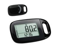 3D Walking Pedometer - Step Counter | Ampio LCD Display, Silent Sensor