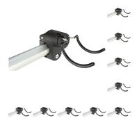 3D24, 10 ganci doppi FX R35-67, 150 x 67 x 50, plastica/acciaio | nero; 150 x 67 x 50 mm; tipo I/B; dimensione della griglia D28/30 mm; avvitabile; peso 2260 g; no