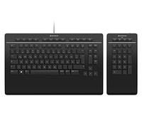 3Dconnexion Keyboard Pro con Numpad, tedesco (QWERTZ)