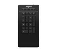 3DX NUM 700105 - Tastierino numerico, USB, 3D, Numpad Pro, nero