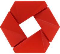 3DJAKE easyPETG Rosso - 1,75 mm / 2300 g