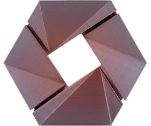 3DJAKE ecoPLA Silk Rainbow Lollipop - 1,75 mm / 1000 g