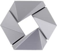 3DJAKE ecoPLA Silk Silver - 1,75 mm / 1000 g