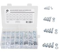 3DJAKE Set di Viti a Testa Cilindrica M2-M5 (ISO4762 / DIN912) - 1152 Pezzi - 1 Set