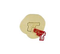 3DKOUPE - Stampino a pistola - Tema polizia - Colore a scelta - Progettato e realizzato in Europa