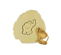 3DKOUPE - Tagliapasta elefante - Tema Animali della savana - Colore a scelta - Progettato e realizzato in Europa