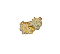 3DKOUPE - Tagliapasta per animali con spinta - Mucca, balena, orso, anatra - biscotti facili per bambini (mucca)