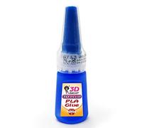 3DPLady PLAGlue - Colla istantanea per stampante 3D in plastica (SuperGlue) per incollare componenti in PLA, ABS, PETG, TPU ad asciugatura rapida